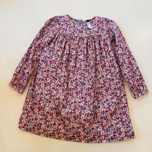 Tea Collection Girls Floral Pleated Dress, Size 7